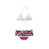 Zebra Love Skirted Triangle Bikini
