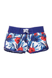 Blue Hawaii Girl Shorts