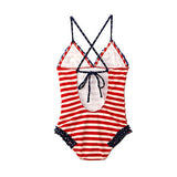 In the Navy One Piece-Toddler, Girls