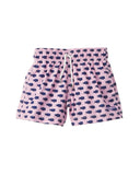 Oh, Whale Swim Shorts Pink