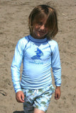 Long Sleeve Solid Rash Guard